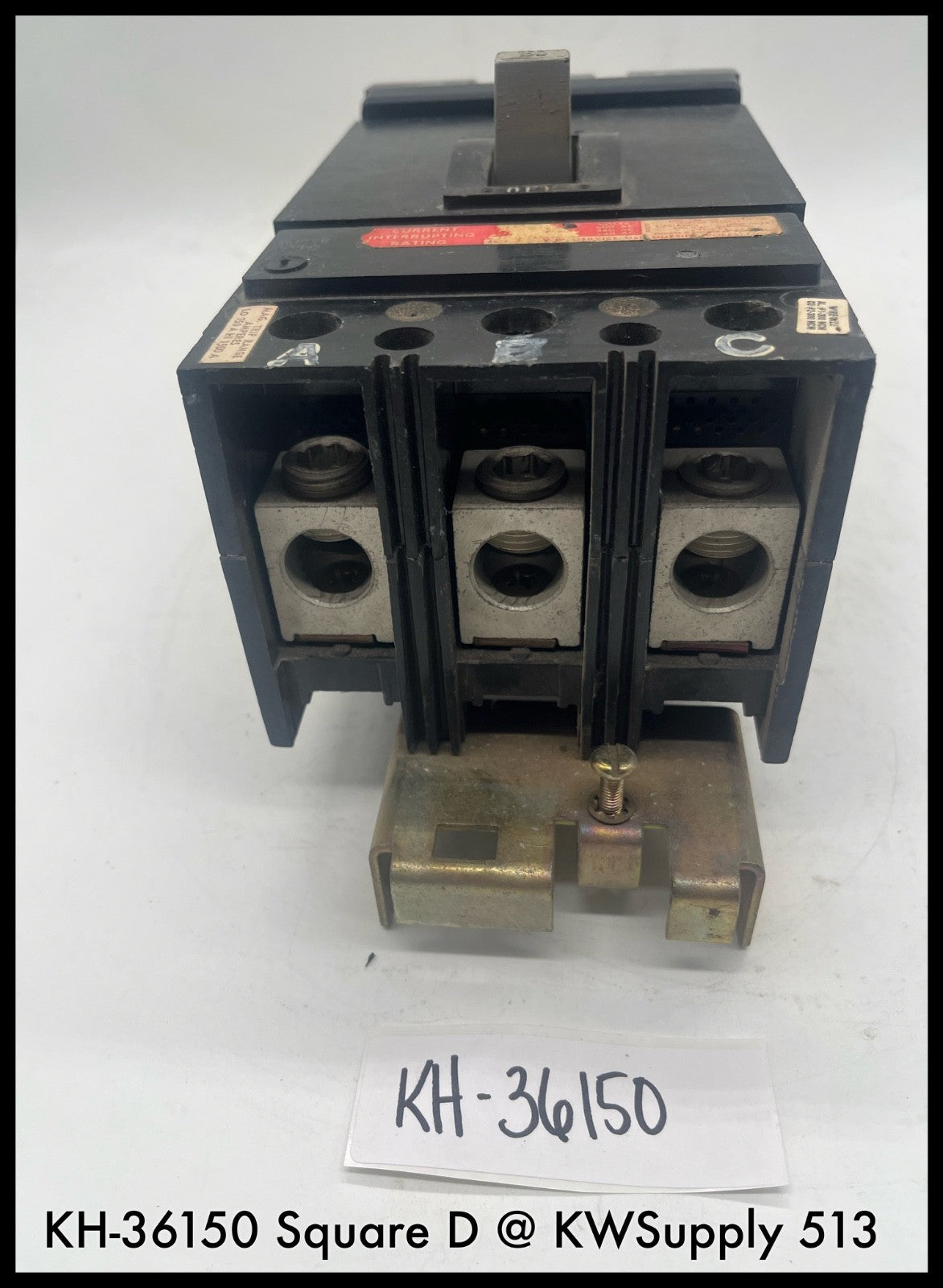 KH36150~Square D KH36150 150A 3p 600V I-Line Circuit Breaker-Used