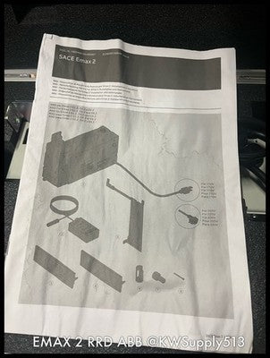 EMAX2 RRD ~ ABB Sace EMAX2RRD Remote Racking Device with carrying case Unused
