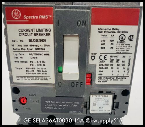 15A Circuit Breaker-SELA36AT0030