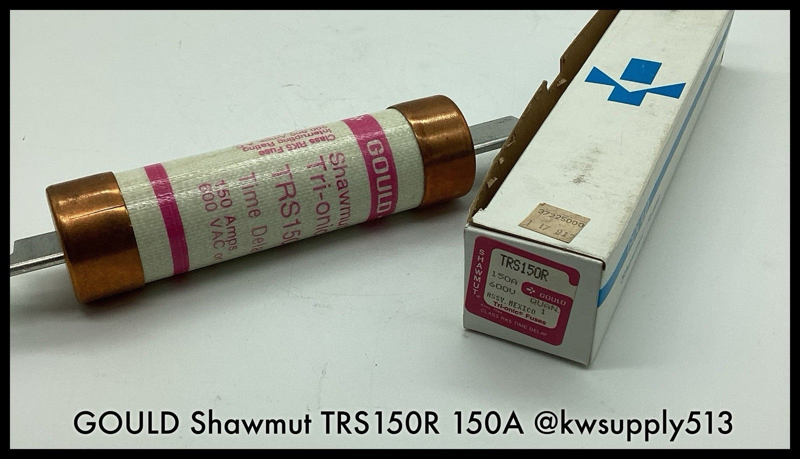 TRS150R ~ GOULD Shawmut TRS150R 150A 600V Tri-onic Class RK5 Time Delay Fuse