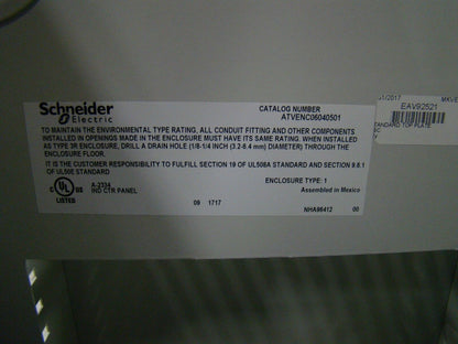 Process Enclosed Drive Controller-ATV660U55T4N2GNWAAN