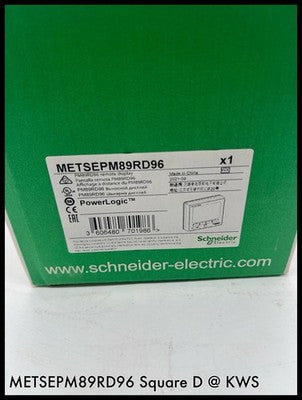 METSEPM89RD96~Square D Power Logic PM8000-89RD Remote Display Unused Surplus
