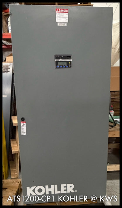 ATS1200-CPI~KOHLER ATS1200-CPI KSS-AMVA-08005 800A 480V 4P Transfer Switch-Used