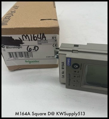 M164A~Square D M164A 6.0 MircoLogic Tip Unit LSIG PowerPact NT/NW Unused Surplus