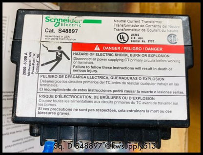2000:6300A Neutral Current Transformer-S48897