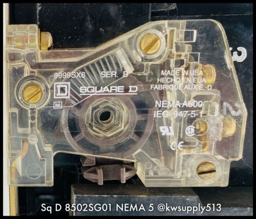 NEMA 5 Starter-8502SG01
