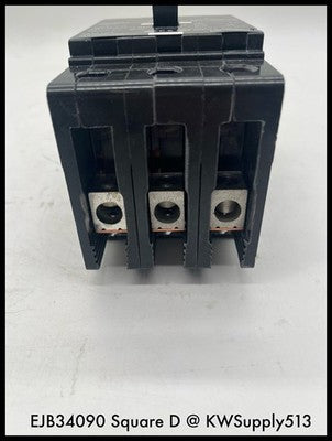EJB34090~Square D EFB34090 90A 3P Circuit Breaker Unused Surplus