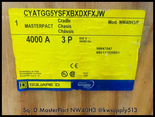 4000A NW40H3 Circuit Breaker-YA6KKR44A9DFFFWXXA
