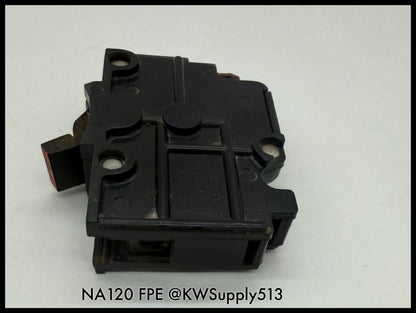 NA120~FPE NA120 20A 1P 120/240V Circuit Breaker-Used
