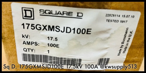 100A Fuse-175GXMSJD100E