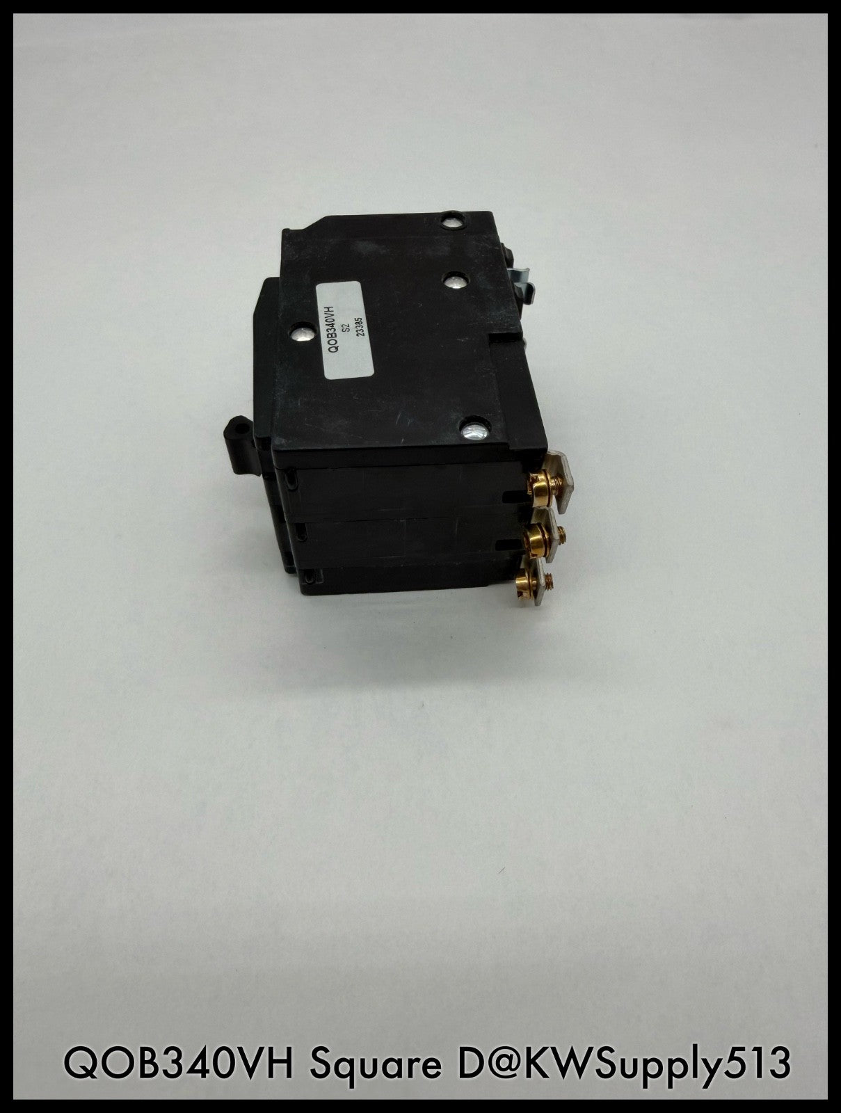 QOB340VH~Square D QOB340VH 40A 3P 3PH 240VAC Mini Circuit Breaker-Used