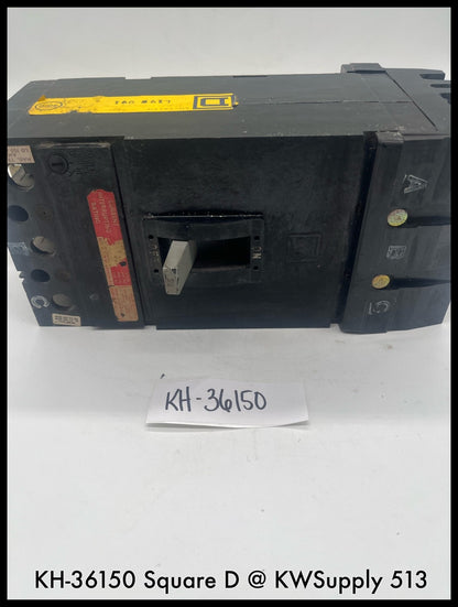 KH36150~Square D KH36150 150A 3p 600V I-Line Circuit Breaker-Used