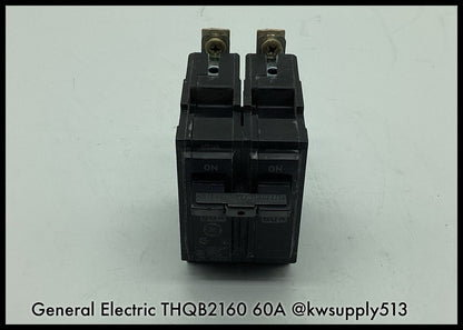 THQB2160~General Electric THQB2160 60A Ty- THQB 2P 240V Bolt on Circuit breaker