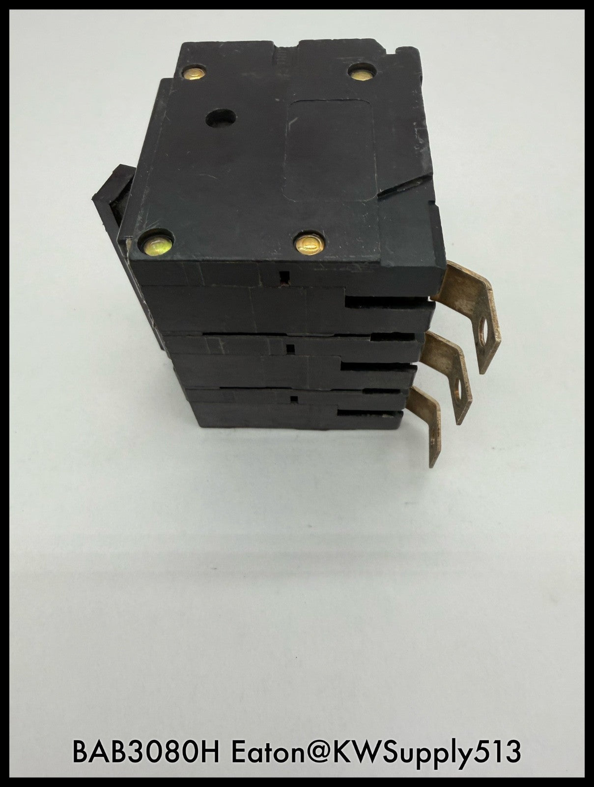 BAB3080H~Eaton BAB3080H 80A 240V 3P 3PH 10KA Circuit Breaker-Used