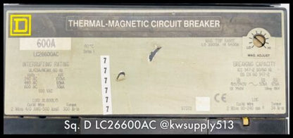 600A Circuit Breaker-LC26600AC