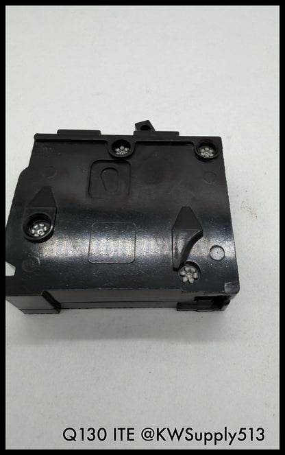Q130~ITEQ130 30A 1P 120VAC 480VDC 10KA Circuit Breaker-Used