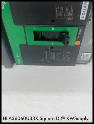 HLA36060U33X~Square D HLA36060U33X 60A 3P I-Line Circuit Breaker Unused Surplus