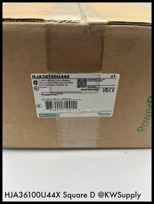 HJA36100U44X~Square D HJA36100U44X 100A I-Line Micrologic 6.2 Circuit Breaker