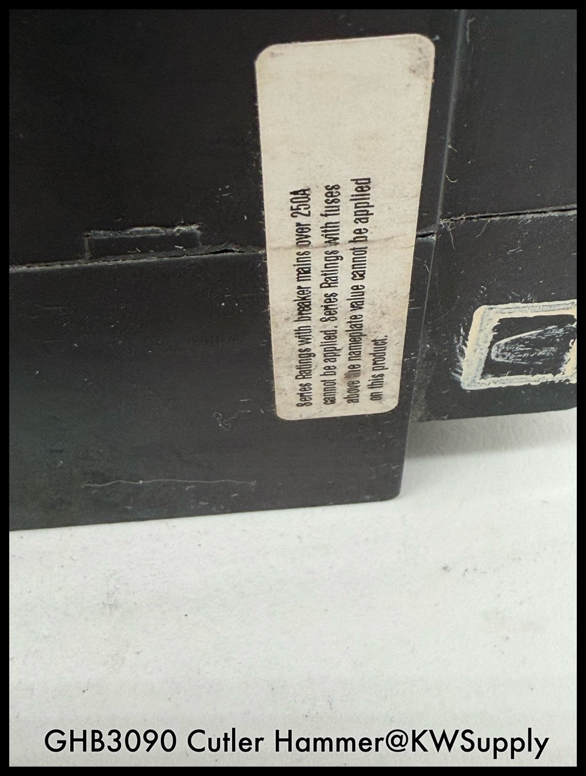 GHB3090~Cutler Hammer GHB3090 90A 480VAC Circuit Breaker-Used