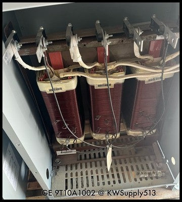 9T10A1002~ GE 9T10A1002 General Purpose Transformer -60Hz-3 Phase-Type QL- Used