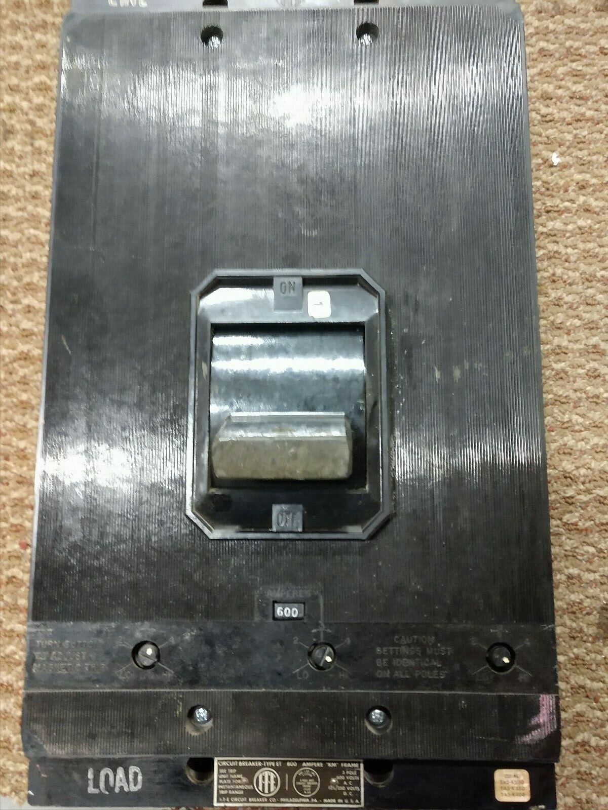 600A Circuit Breaker-KM3B600