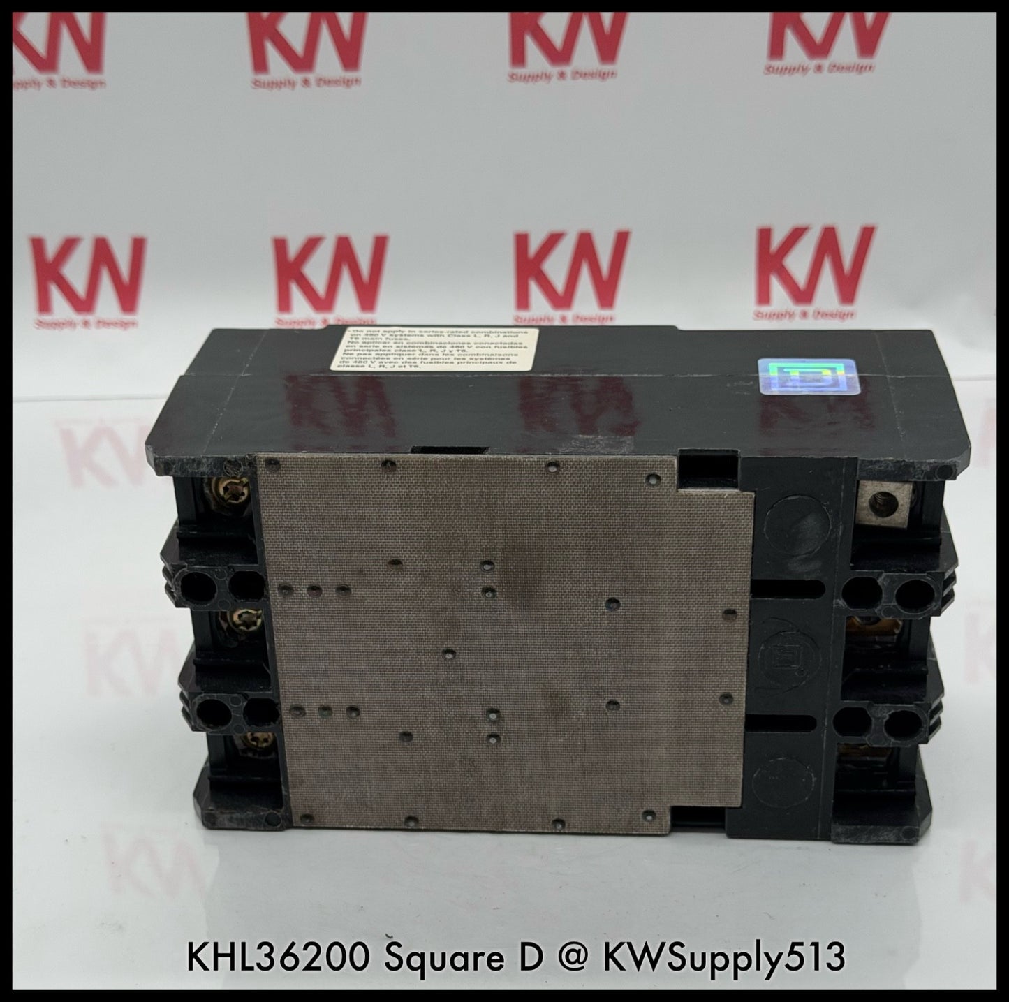 KHL36200~Square D KHL36200 200A 3P 3PH 600V Circuit Breaker-Used