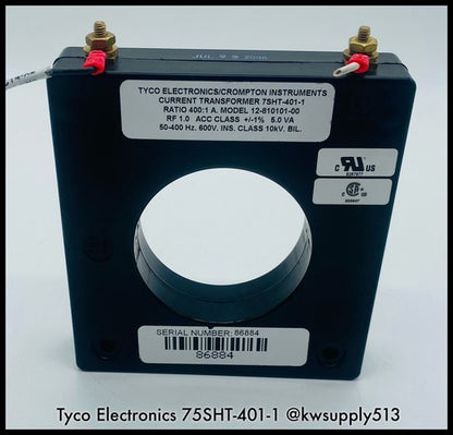 7SHT-401-1 ~ Tyco Electronics / Crompton 7SHT-401-1 400:1A Current Transformer
