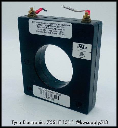 7SHT-151-1 ~ Tyco Electronics 7SHT-151-1 150:1A Current Transformer