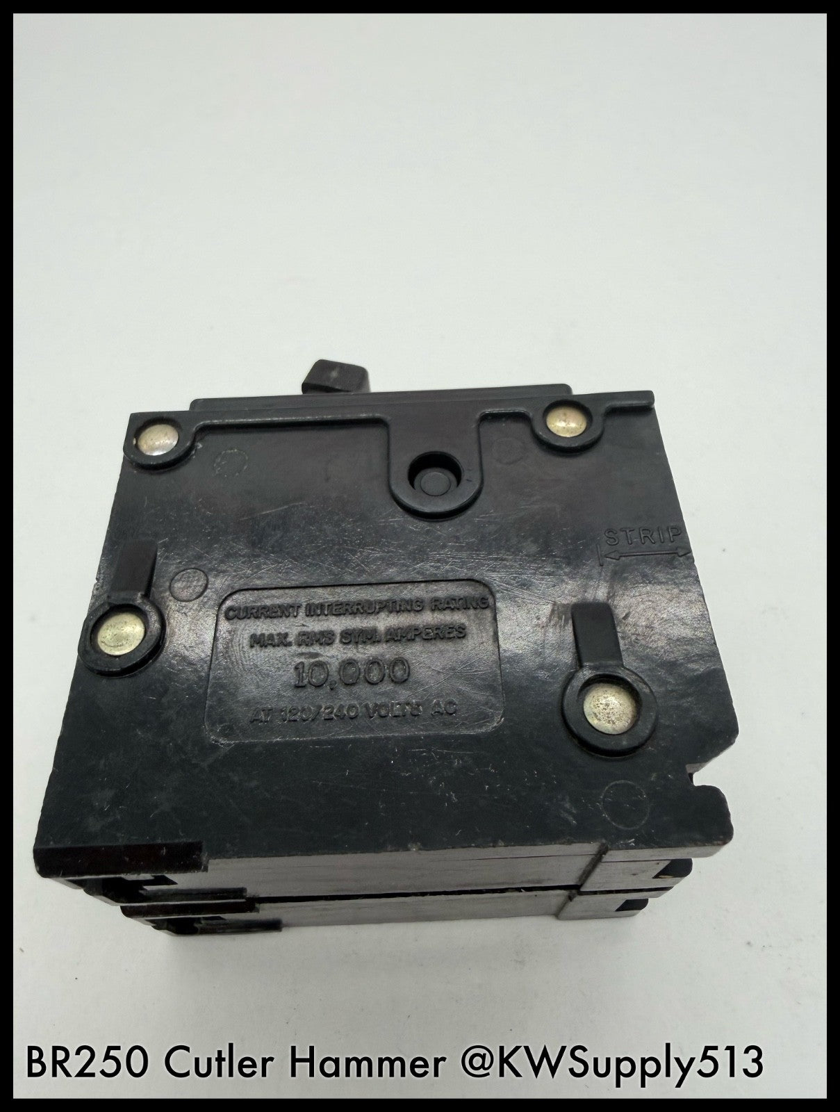 BR250~Eaton BR250 50A 277/480VAC 125/240VDC 2P 14KA Circuit Breaker-Used