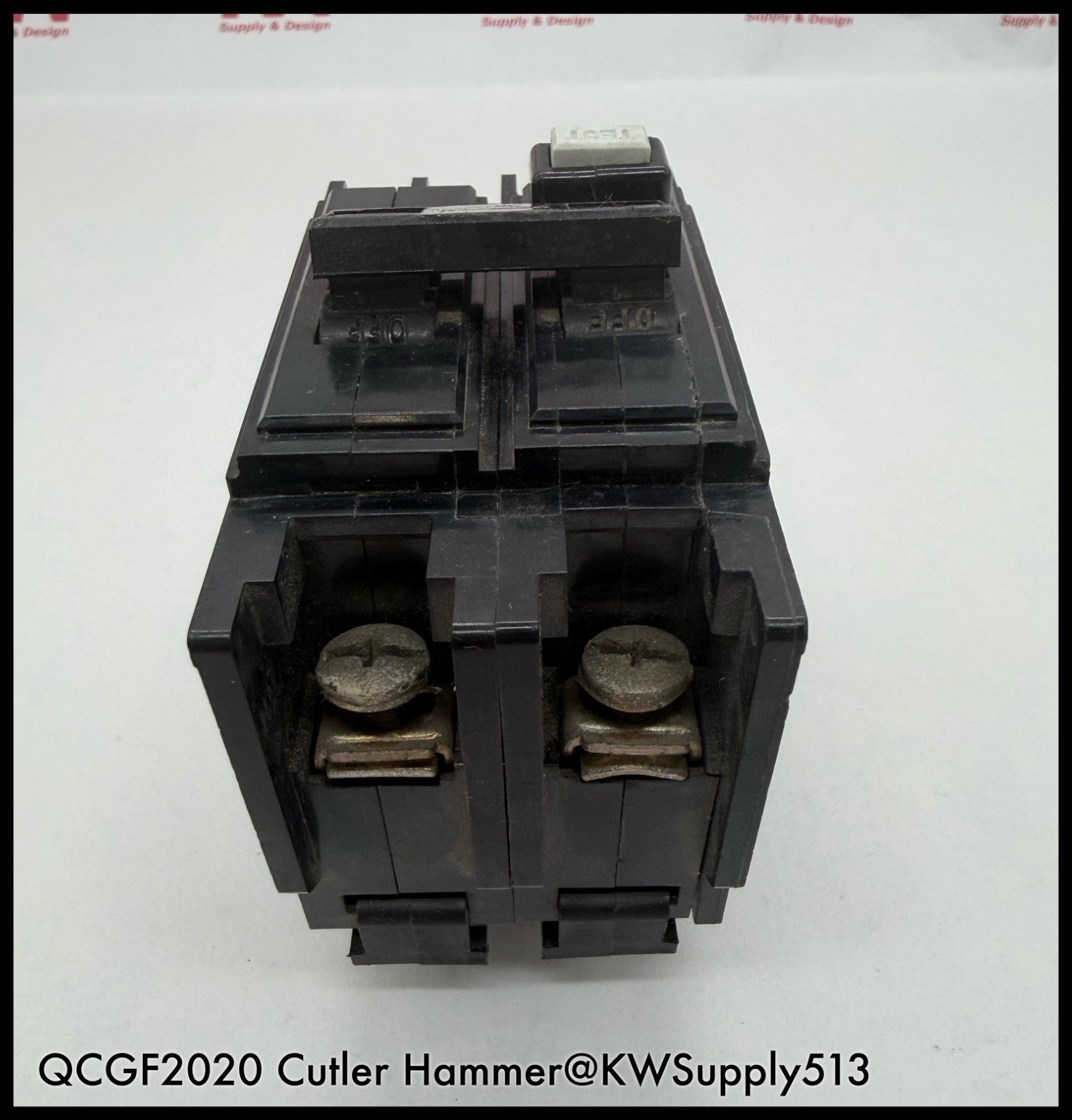 QCGF2020~Cutler Hammer QCGF2020 20A 120/240V 2P 10KA Circuit Breaker-Used