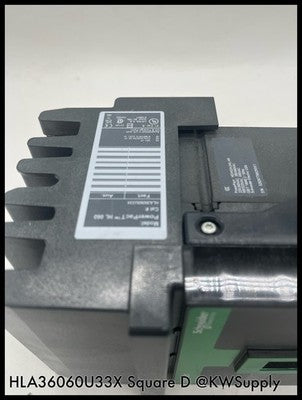 HLA36060U33X~Square D HLA36060U33X 60A 3P I-Line Circuit Breaker Unused Surplus
