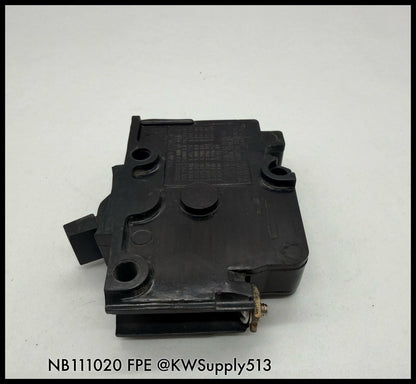 NB111020~FPE NB111020 20A 1P 120/240V Circuit Breaker-Used