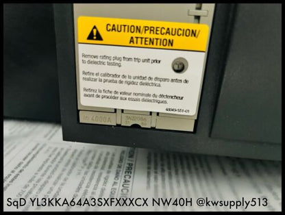 4000A NW40H Circuit Breaker-YL3KKA64A3SXFXXXCX