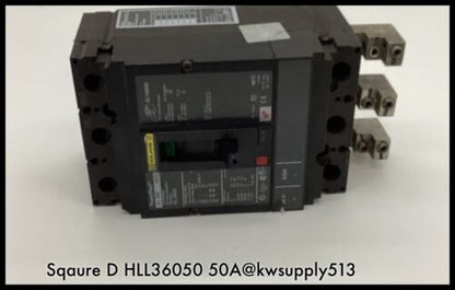 HLL36050 ~ Square D HLL36050 50A PowerPact with Lugs  HL060  600V 3 pole