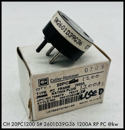 1200A Rating Plug-2601D39G36