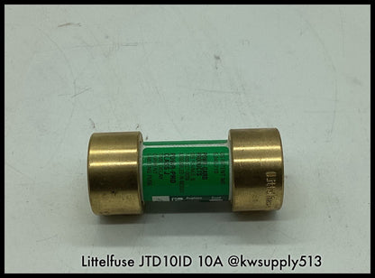 JTD10ID ~ Littelfuse JTD10ID 10A 600V POWR-PRO Class J Time Delay Fuse Unused 6