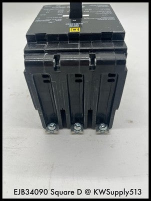 EJB34090~Square D EFB34090 90A 3P Circuit Breaker Unused Surplus