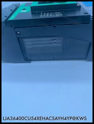 LJA36400CU54XEHACSAYH4YP ~ Square D 400A Circuit Breaker with AS ST WH PL Unused