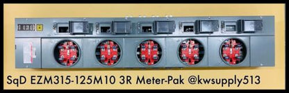 125A NEMA 3R EZ 5 Socket Meter-Pak-EZM315125M10