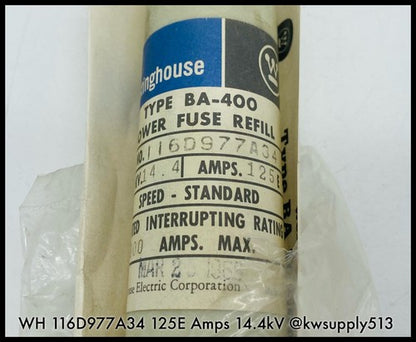 125A Fuse-116D977A34