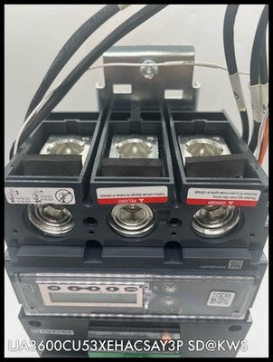 LJA36400CU53XEHACSAYH3P ~Square D 400A CB with AS ST WH PL Unused Surplus No Box