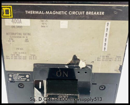 400A Circuit Breaker-Q4L3400