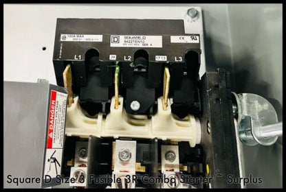 Size 3 Fusible Combination Starter-8536SEO1H30S