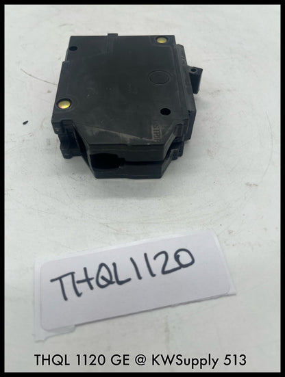 THQL1120~GE THQL1120 20A 1P 120/240V Circuit Breaker-Used