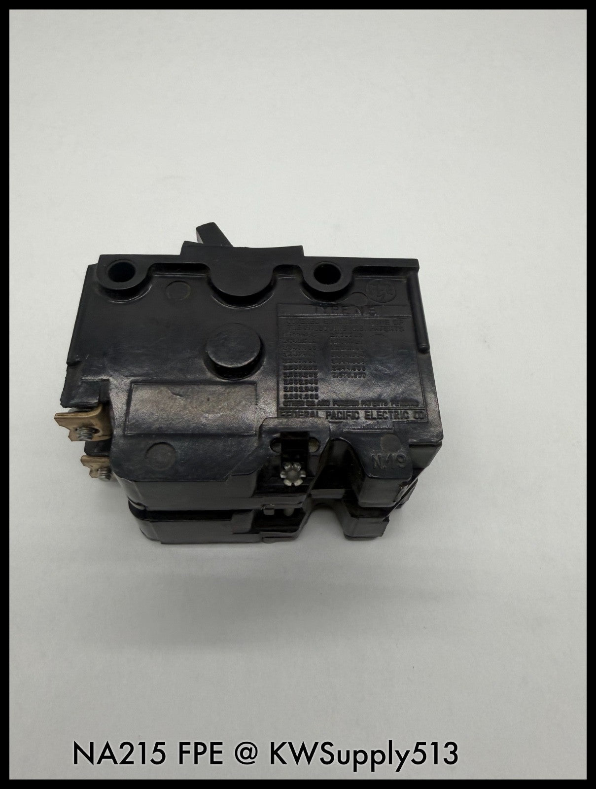 NA215~FPE NA215 15A 2P 1PH 120V/240VAC Circuit Breaker-Used