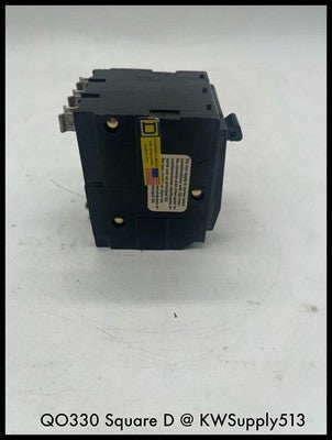 QO330~Square D QO330 30A 2P 120/240V Circuit Breaker-Used