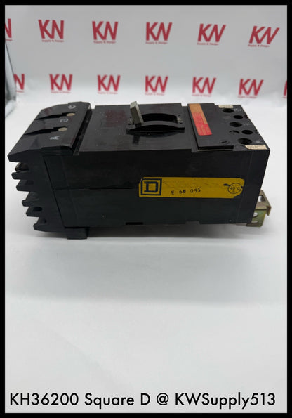 KH36200~Square D KH36200 200A 3P 3PH 600VAC I-Line Circuit Breaker-Used
