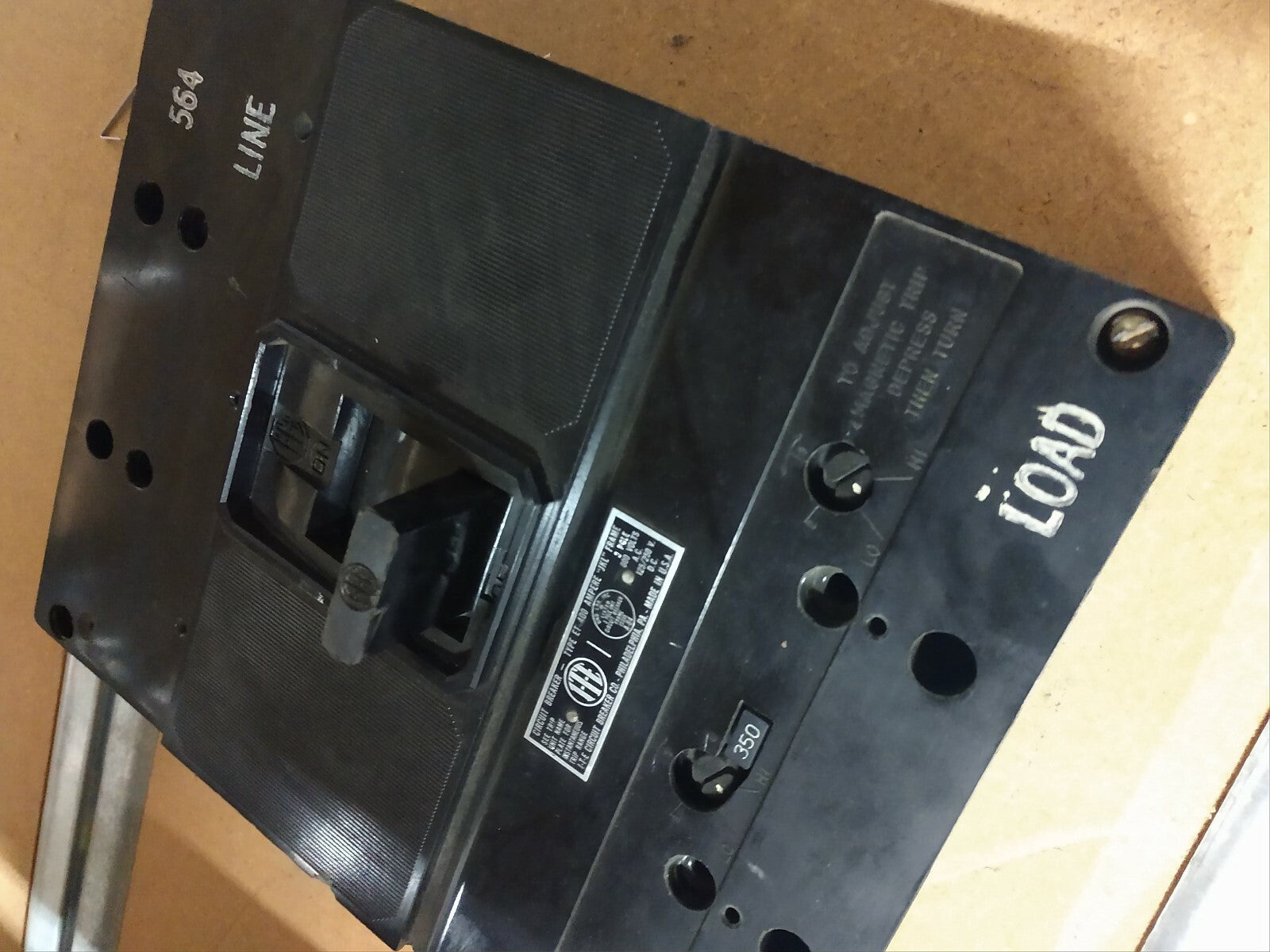 350A Circuit Breaker-JKL3B350