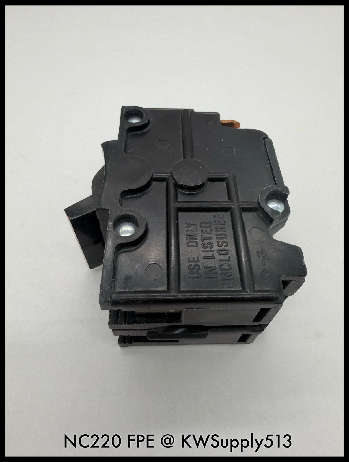 NC220~ FPE NC220 20A 2P 1PH 240V 10KA Circuit Beaker-Used