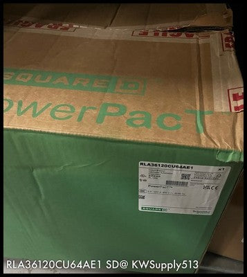 RLA36120CU64AE1 ~ Square D RLA36120CU64AE 1200A 3P Circuit Breaker ~ Surplus